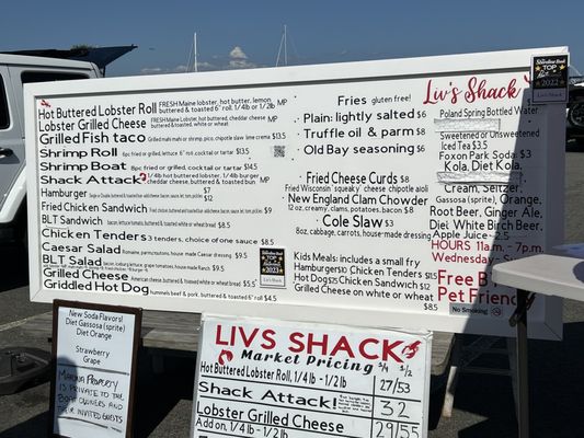 Menu photo 1 Liv's Shack Old Saybrook, CT Menu photo 1 Liv's Shack Old Saybrook, CT