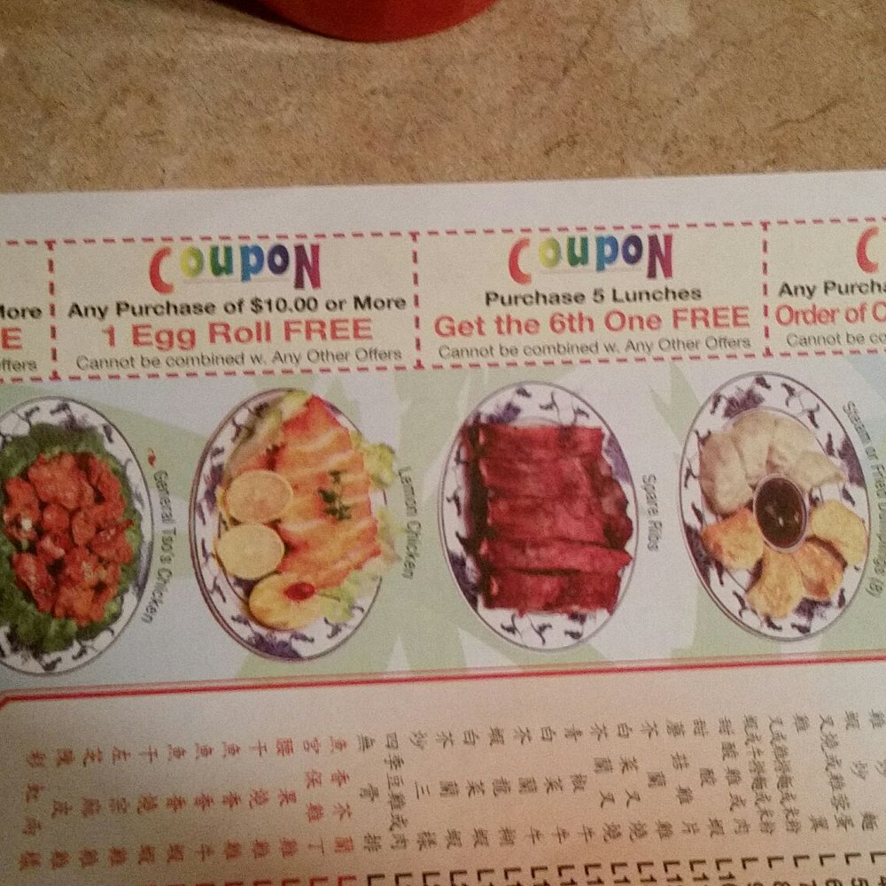Great Wall Restaurant - Coupons for FREE ITEMS based on $$ spent - Chinese Near Me - Clinton, Connecticut