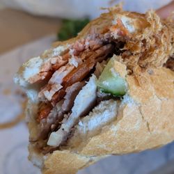 Banh Mi Nana - Cross-section of my banh mi