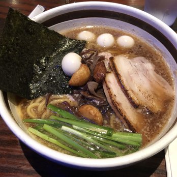 Ramen Dojo - Non spicy soy sauce flavored ramen with extra quail eggs ($12.75 + $1.50) - Ramen Near Me - San Mateo, California Ramen Dojo - Non spicy soy sauce flavored ramen with extra quail eggs ($12.75 + $1.50) - Ramen Near Me - San Mateo, California