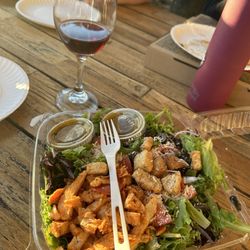 Rinkside Cafe - A very fresh and tasty chicken salad with Italian vinaigrette.