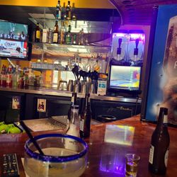 El Jefe Mexican Restaurant - Margarita mix at the bar