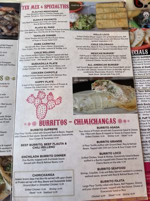 Menu photo 1 El Paso Tacos & Tequila Augusta, GA Menu photo 1 El Paso Tacos & Tequila Augusta, GA