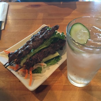 Huế - Fresh cucumber water pairs well with beef skewers. - Vietnamese Near Me - Milwaukee, Wisconsin Huế - Fresh cucumber water pairs well with beef skewers. - Vietnamese Near Me - Milwaukee, Wisconsin