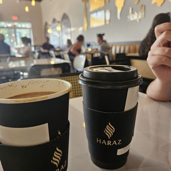 Haraz Coffee House Orlando - Saffron Adeni Chai and Pistachio Latte - Coffee & Tea Near Me - Orlando, Florida Haraz Coffee House Orlando - Saffron Adeni Chai and Pistachio Latte - Coffee & Tea Near Me - Orlando, Florida