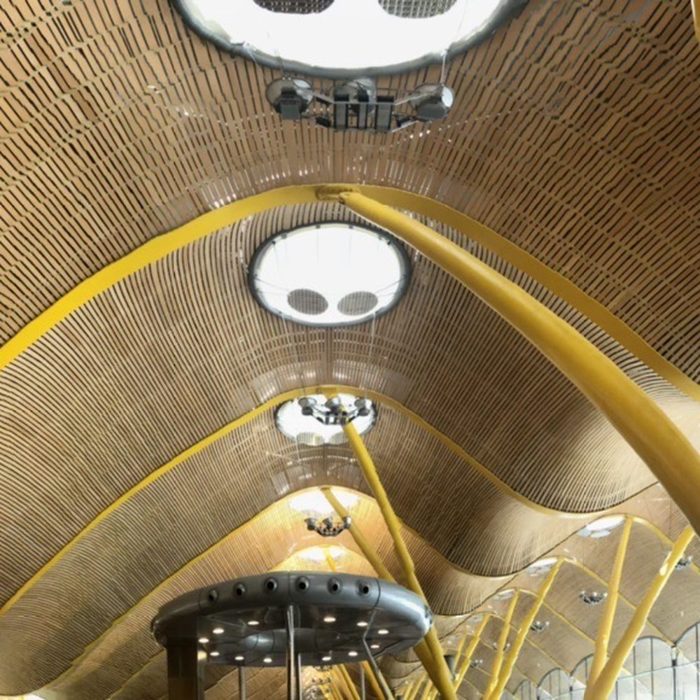 Elegant stunning ceilings.