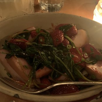 Mallard Cottage - Smoked chicken breast with roasted strawberries - Canadian (New) Near Me - St. John's, Newfoundland and Labrador