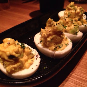 R+D Kitchen - Deviled eggs ($5) - New American Near Me - Yountville, California R+D Kitchen - Deviled eggs ($5) - New American Near Me - Yountville, California