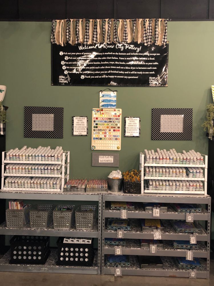 RIVER CITY POTTERY 18 Photos PaintYourOwn Pottery 6413 Lee Hwy