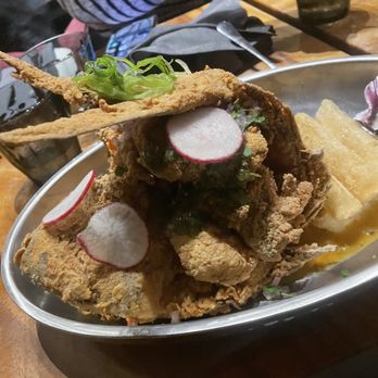 Limón - Pescado Entero (Whole crispy fish of the day) red snapper - Peruvian Near Me - Walnut Creek, California Limón - Pescado Entero (Whole crispy fish of the day) red snapper - Peruvian Near Me - Walnut Creek, California