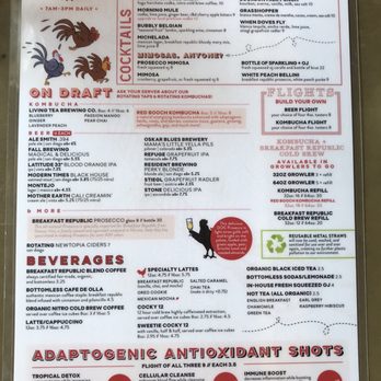 Breakfast Republic - Menu - Breakfast & Brunch Near Me - Encinitas, California