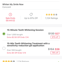 Whiten My Smile Now - If you still insist on trying it atleast use the Groupon and don't get ripped off like us!