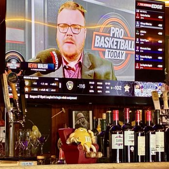 Federicos Grill - One of the TVs visible in indoor dining room during dinner service - Wine Bars Near Me - Fremont, California Federicos Grill - One of the TVs visible in indoor dining room during dinner service - Wine Bars Near Me - Fremont, California