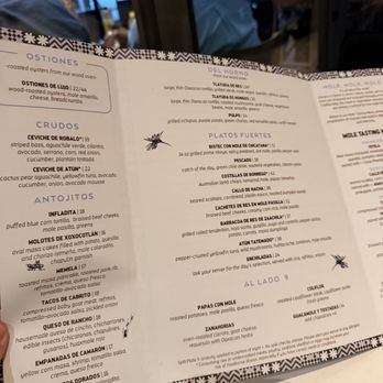 Xochi - Menu - Mexican Near Me - Houston, Texas