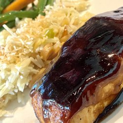 Angela's Kitchen - Teriyaki glazed salmon