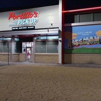 Portillo's Pick Up Rosemont - the front of a restaurant at night - Salad Near Me - Rosemont, Illinois Portillo's Pick Up Rosemont - the front of a restaurant at night - Salad Near Me - Rosemont, Illinois