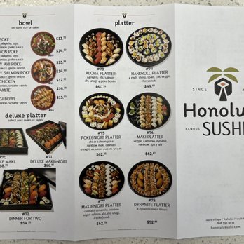 Honolulu Sushi - Sushi Bars Near Me - Honolulu, Hawaii