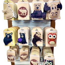 Moose on the Loose - Natural Loofah Kitchen Scrubber