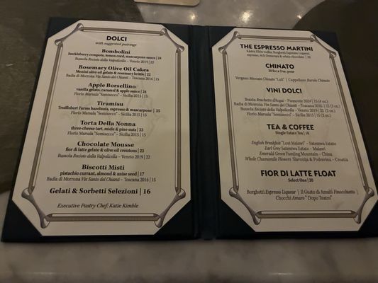 Menu photo 5 Osteria Mozza Los Angeles, CA