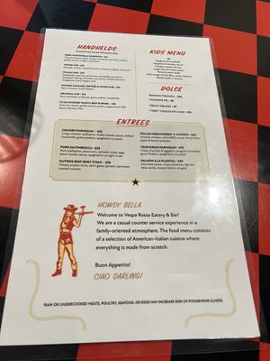 Menu photo 2 Vespa Rossa Dripping Springs, TX Menu photo 2 Vespa Rossa Dripping Springs, TX