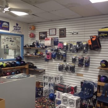 Lodge Lanes - Various accessories inside the pro shop. - Bowling Near Me - Belleville, Michigan