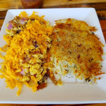 The Patio Cafe Santa Barbara - Diced bacon scramble =$12.75...tasty - Breakfast & Brunch Near Me - Santa Barbara, California The Patio Cafe Santa Barbara - Diced bacon scramble =$12.75...tasty - Breakfast & Brunch Near Me - Santa Barbara, California