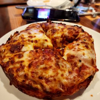 BJ's Restaurant & Brewhouse - Cheese deep dish YUM - New American Near Me - San Bernardino, California