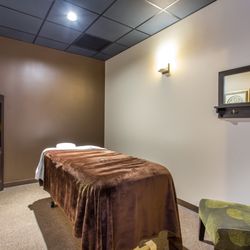 Elements Massage - All our private treatment rooms feature adjustable hydraulic heated tables, soft lighting and relaxing spa music.