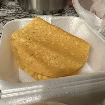 Tacusa - Tostadas chips with Pozole - Tacos Near Me - Hurst, Texas