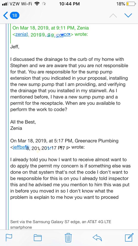 Slide of Greenacre Plumbing