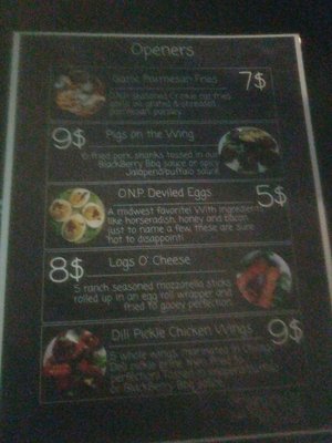 Menu photo 2 Old Neighborhood Pub Cedar Rapids, IA