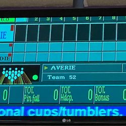 Bandera Bowling Center - Scoreboard