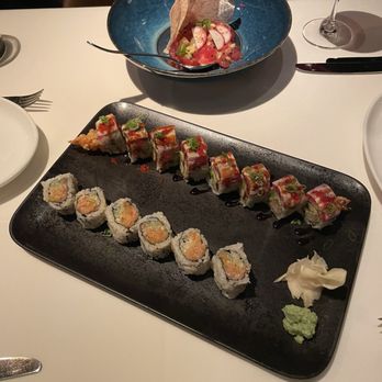 Oceans New York - Spicy Yellowtail Roll, King Tuna Roll, Tuna Tartare - Seafood Near Me - New York, New York Oceans New York - Spicy Yellowtail Roll, King Tuna Roll, Tuna Tartare - Seafood Near Me - New York, New York
