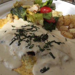 Bistro Victoria - Omelette de portobello con queso