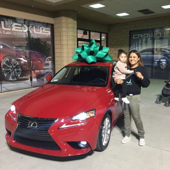 Crown Lexus - Avery and I with out new 2016 Lexus IS 200T. Thank you crown Lexus! - Auto Repair Near Me - Ontario, California