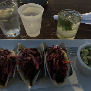 Neat Kitchen + Bar - Carne asada tacos with pickled cabbage and rice pilaf - Bars Near Me - Westmont, Illinois