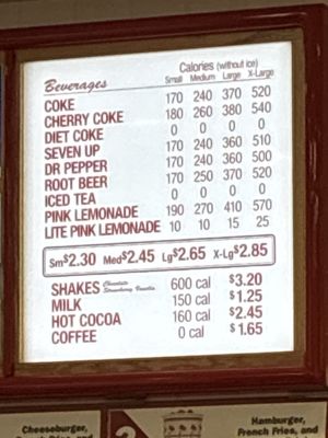 Menu photo 1 In-N-Out Burger Fresno, CA