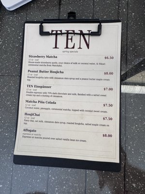 Menu photo 2 Ten Salt Lake City, UT