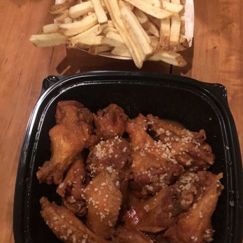 Epic Wings - Wings with garlic got sauce and fresh cut fries. - Chicken Wings Near Me - San Diego, California Epic Wings - Wings with garlic got sauce and fresh cut fries. - Chicken Wings Near Me - San Diego, California