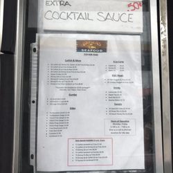 Bayseas Food Truck - Menu