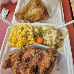 Centre Deli - Pork chop daily special $11 w/ add on fried chicken