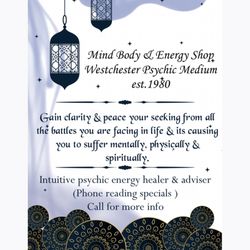 Psychic Medium of Westchester - Intuitive psychic energy healer & adviser  Call for more info