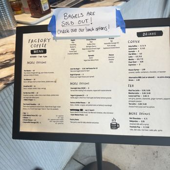 Factory Coffee -Downtown - Menu - Coffee & Tea Near Me - Kalamazoo, Michigan Factory Coffee -Downtown - Menu - Coffee & Tea Near Me - Kalamazoo, Michigan