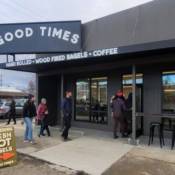 Good Times Bagels - Brisk business early on a Saturday morning. - Coffee & Tea Near Me - Boise, Idaho Good Times Bagels - Brisk business early on a Saturday morning. - Coffee & Tea Near Me - Boise, Idaho