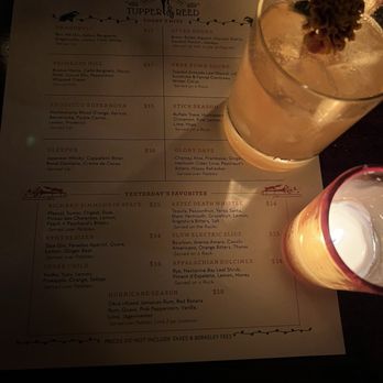 Tupper and Reed - Cocktail Bars Near Me - Berkeley, California