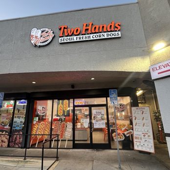 Two Hands Seoul Fresh Corn Dogs - Hot Dogs Near Me - Northridge, California Two Hands Seoul Fresh Corn Dogs - Hot Dogs Near Me - Northridge, California