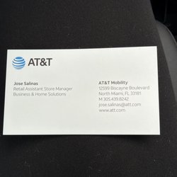 AT&T Store - This is a manager from the store that tried helping me, but not really