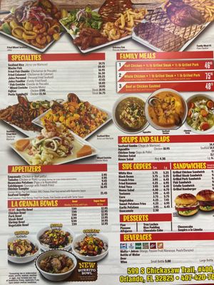 Menu photo 3 La Granja Chickasaw Orlando, FL Menu photo 3 La Granja Chickasaw Orlando, FL