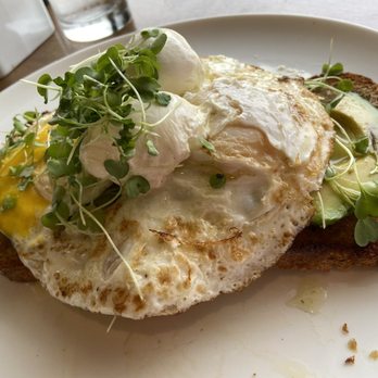 Me & You - Avocado toast with 2 sunny side eggs,/delish - Breakfast & Brunch Near Me - Bethpage, New York