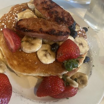 Eat. - Pancakes with friut. - New American Near Me - Las Vegas, Nevada